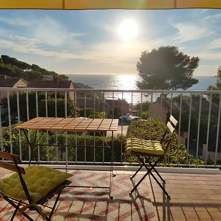 Appartement Avec Terrasse Vue Mer, Proximite Plage, Place Parking Sanary-sur-Mer